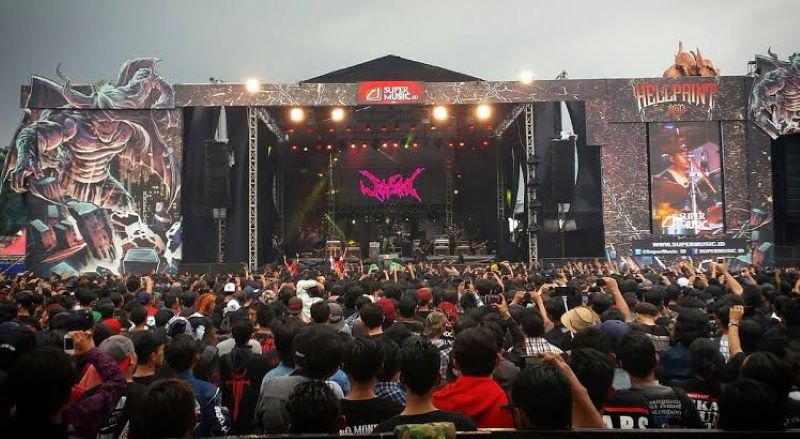 Ilustrasi Rock Festival (Superlive.id)