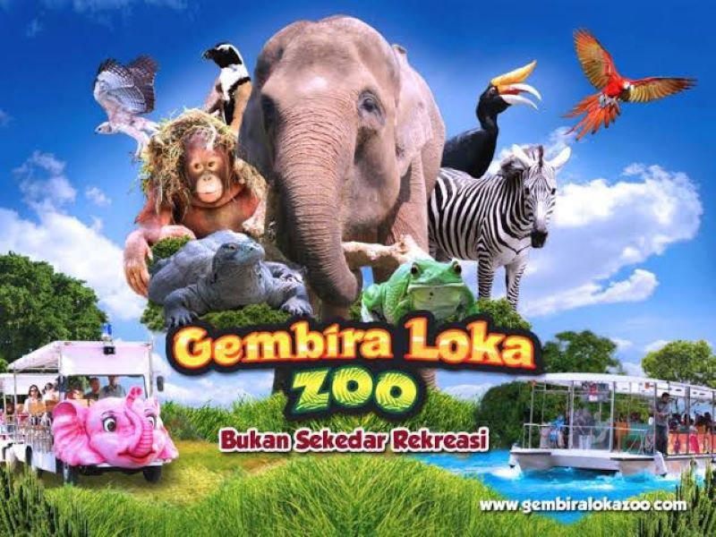 Ilustrasi Gembira Loka Zoo (IzyStay)
