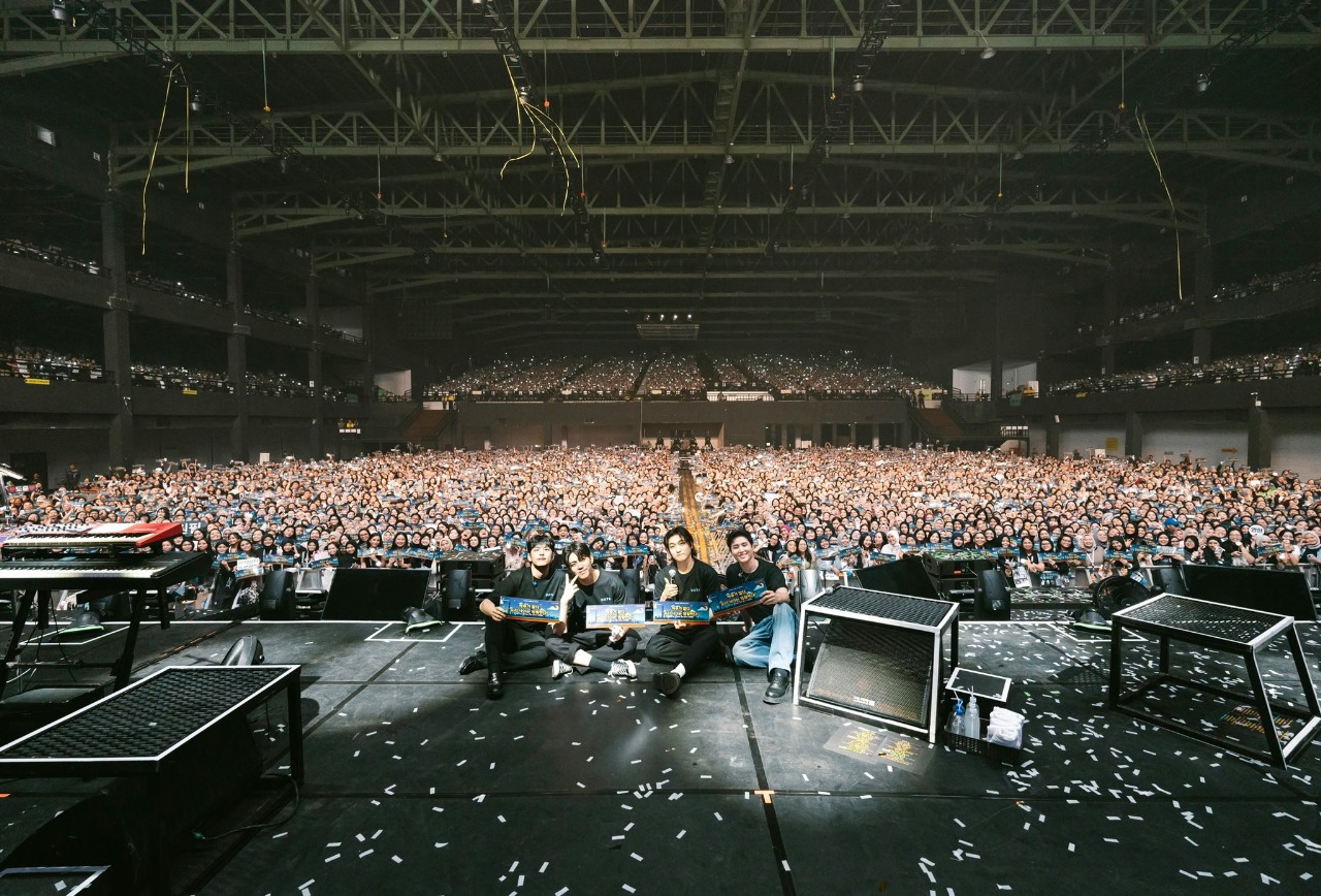 Day6 In Jakarta. Sumber: Official Twitter Day6