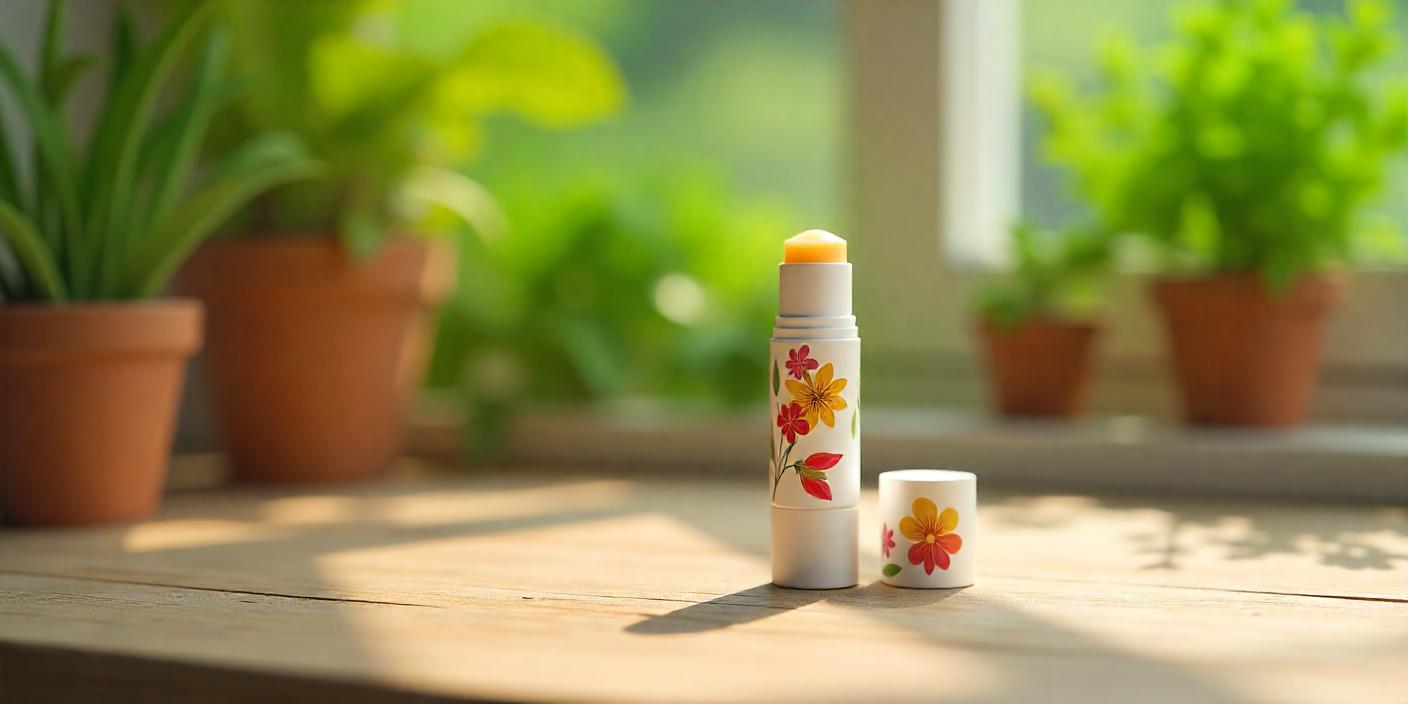 Ilustrasi lip balm yang efektif untuk melembabkan bibir.  (AI/Freepi.com)