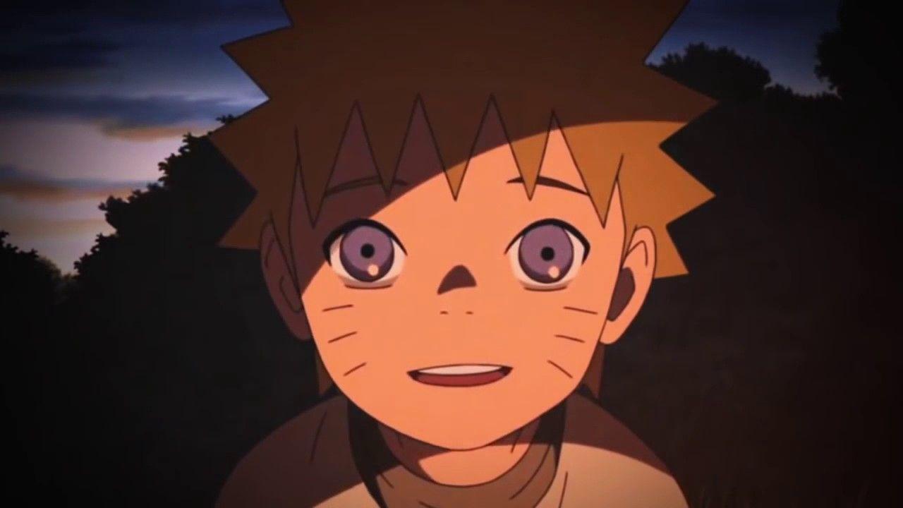 Gambaran Naruto saat masih kecil.  (wallpaperaccess.com)