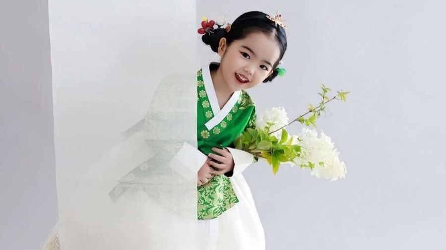 Aktris cilik Oh Eun Seo.