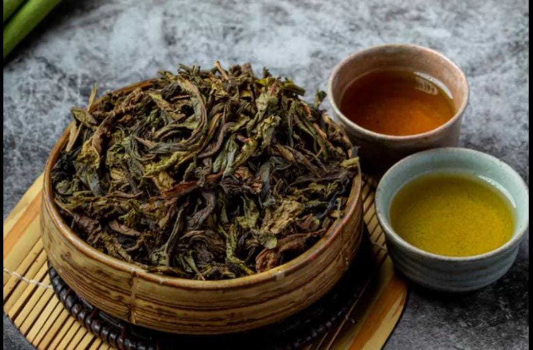 teh daun jati cina (pinterest)