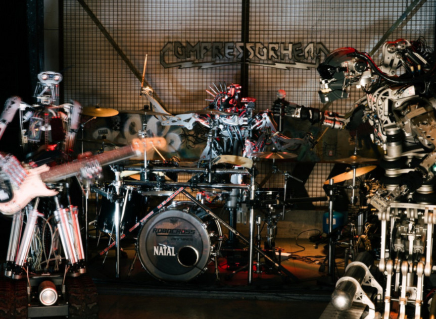 Band Compressorhead.