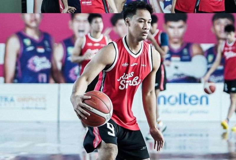 Pemain Basket Rans Simba Bogor, Januar Kuantara.&nbsp;