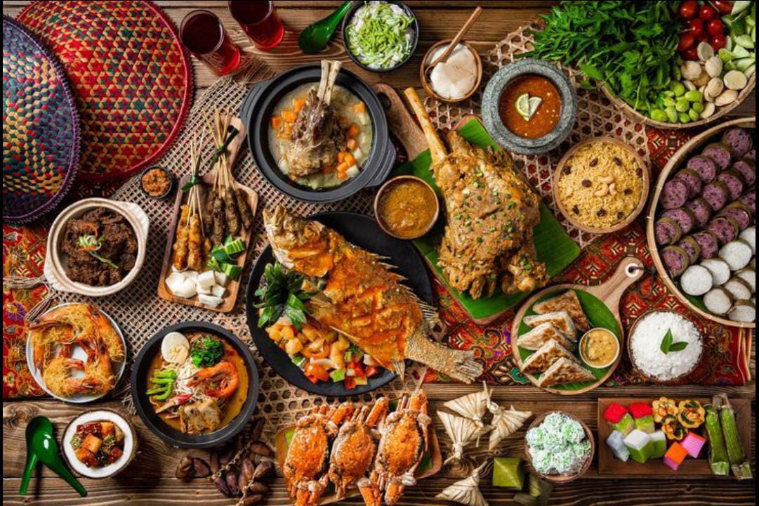 ilustrasi masakan nusantara (pinterest)
