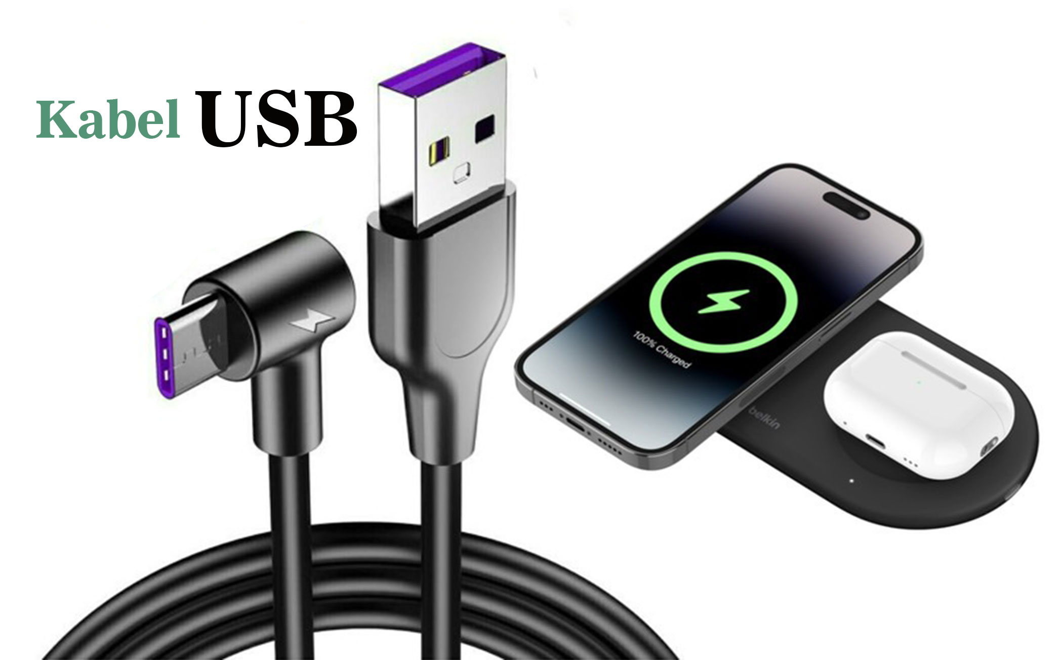 Wireless Charging VS Pengisian Daya Kabel.