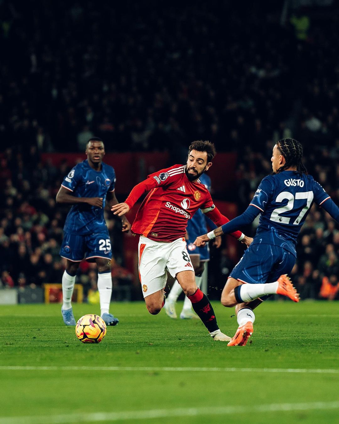 Manchester United Vs&nbsp;Chelsea di Old Trafford.