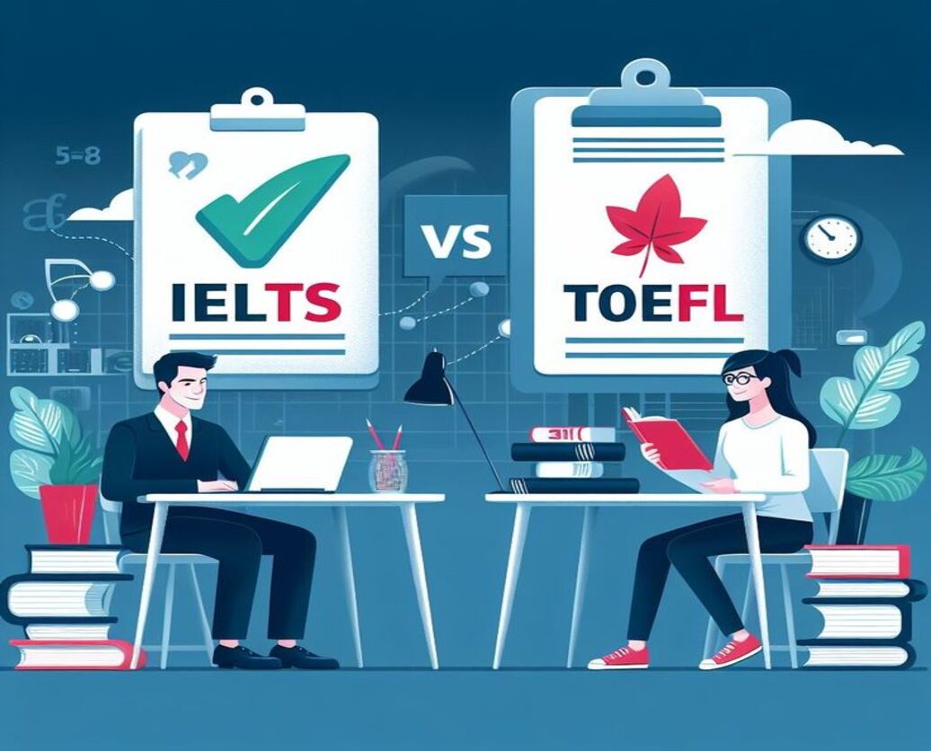IELTS DAN TOEFL. Sumber: Pinterest