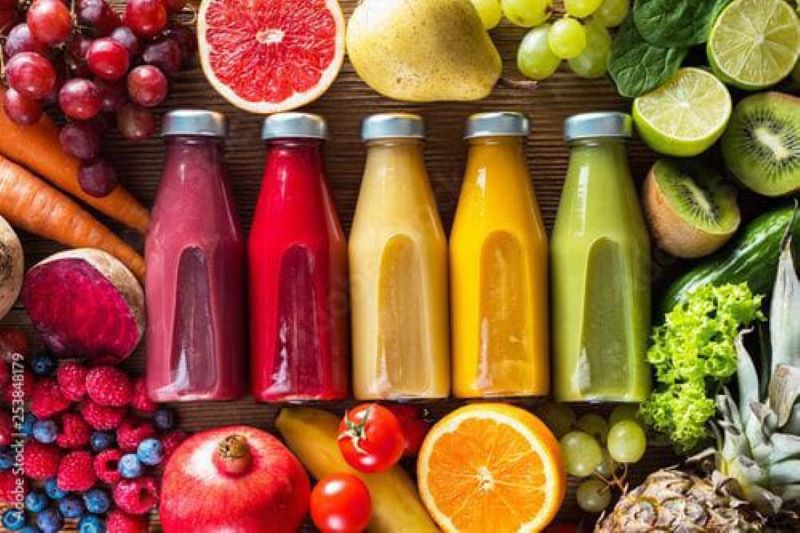 ilustrasi jus buah dan sayur (pinterest)