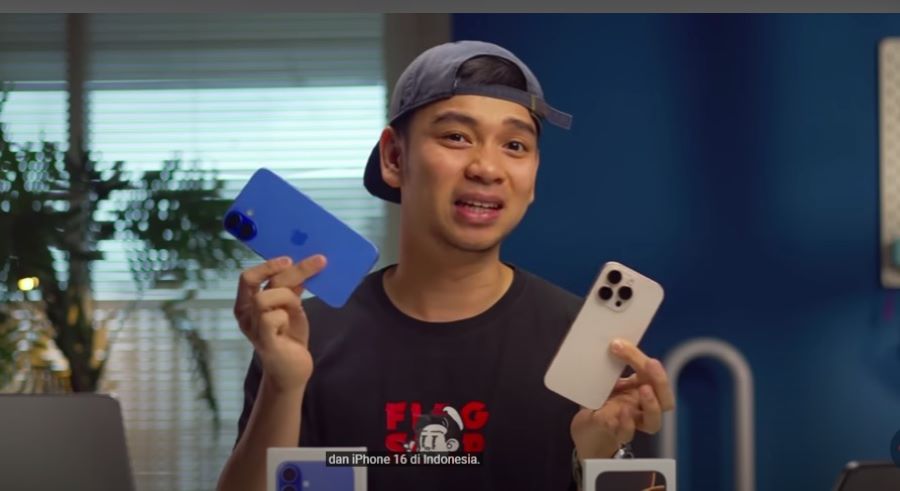 David gadgetin membawa iPhone 16 series.