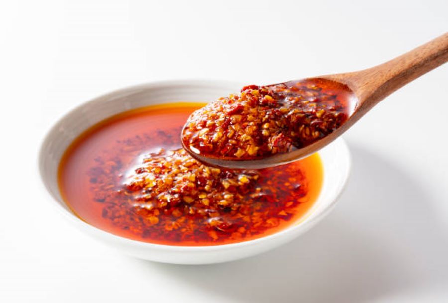 Chili oil.