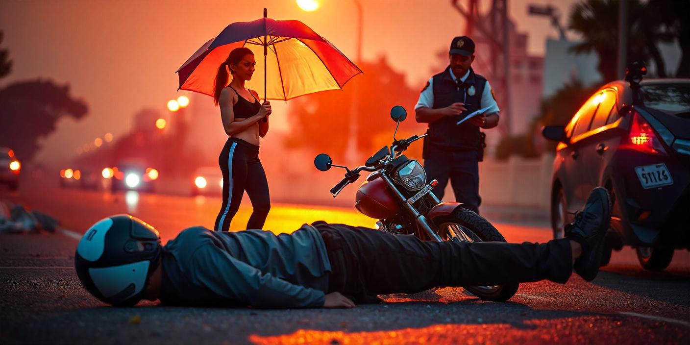 Ilustrasi Kecelakaan Motor.  (AI/Freepik.com)