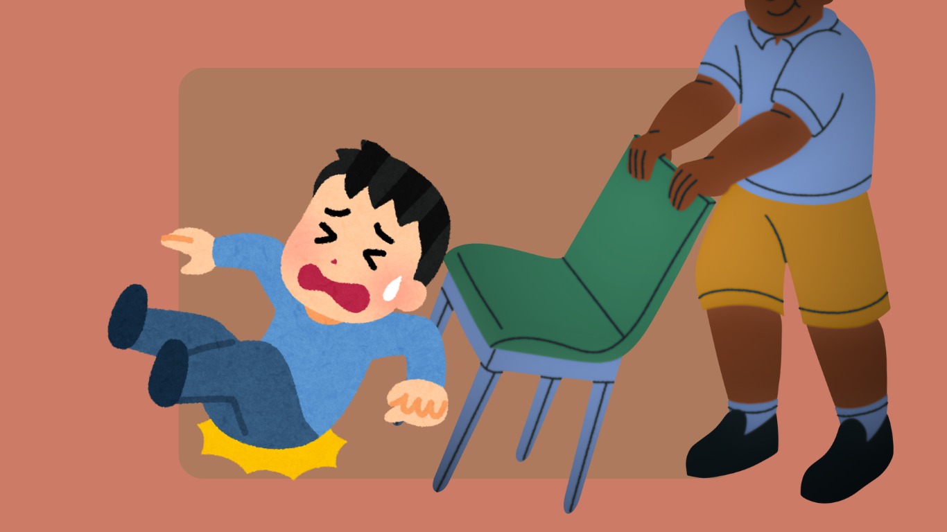 Ilustrasi bermain yang memiliki risiko kelumpuhan