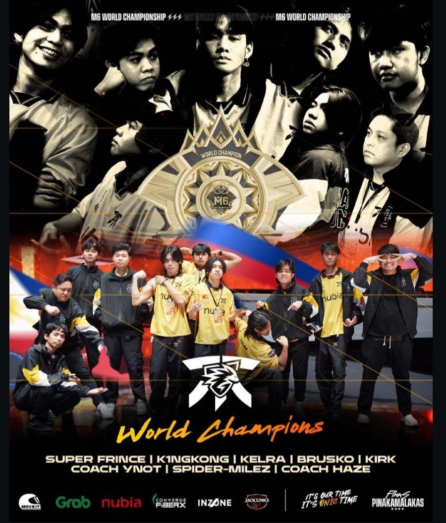 Kemenangan Fanatic ONIC PH melawan Team Liquid ID.