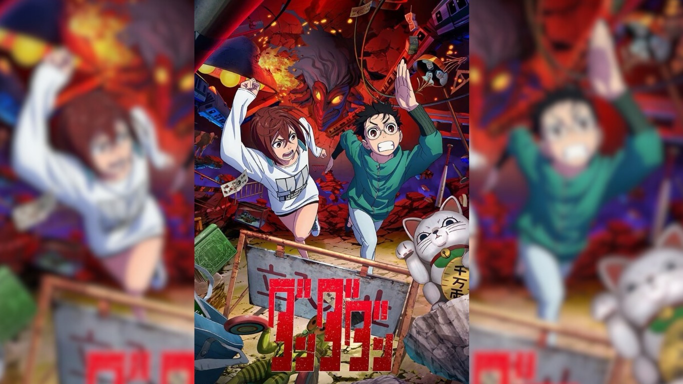 Poster anime Dandadan.  (pinterest)