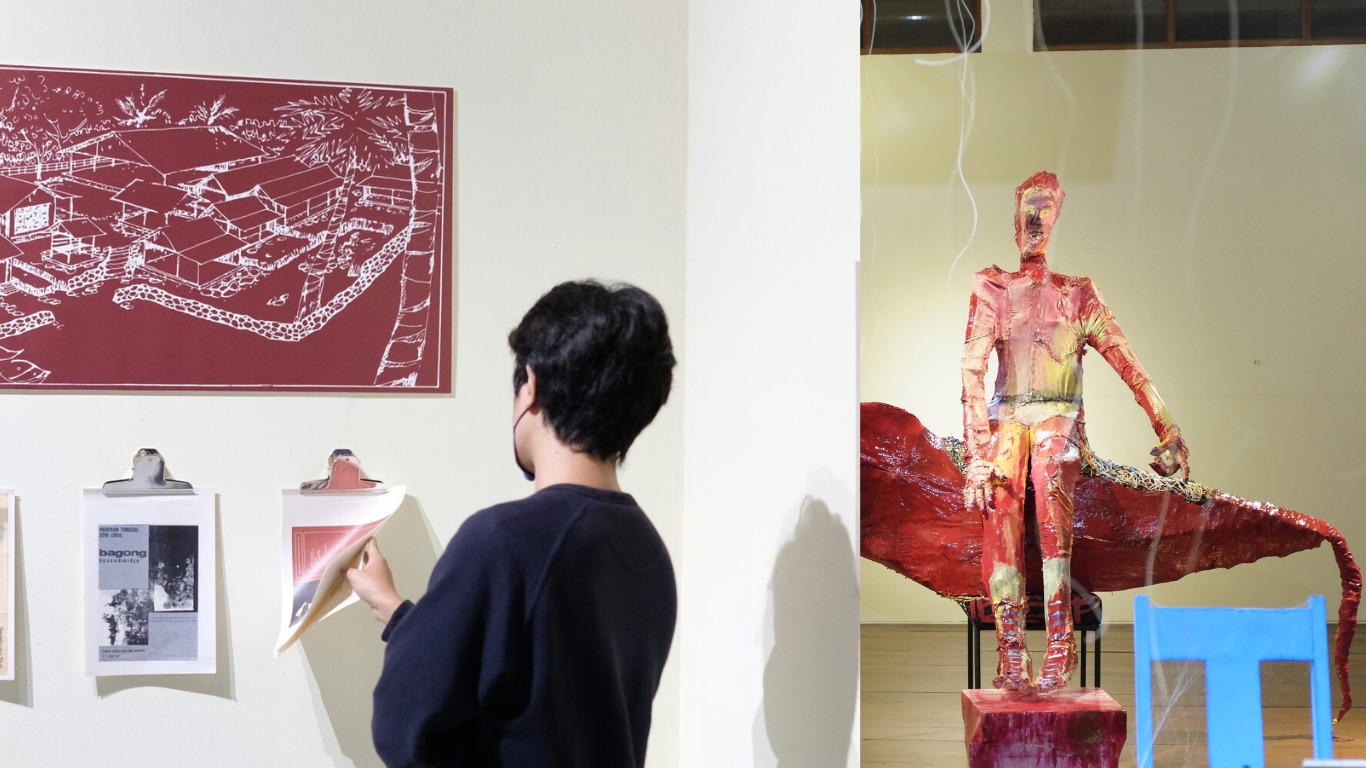 (pameran dan instalasi seni, PSBK)