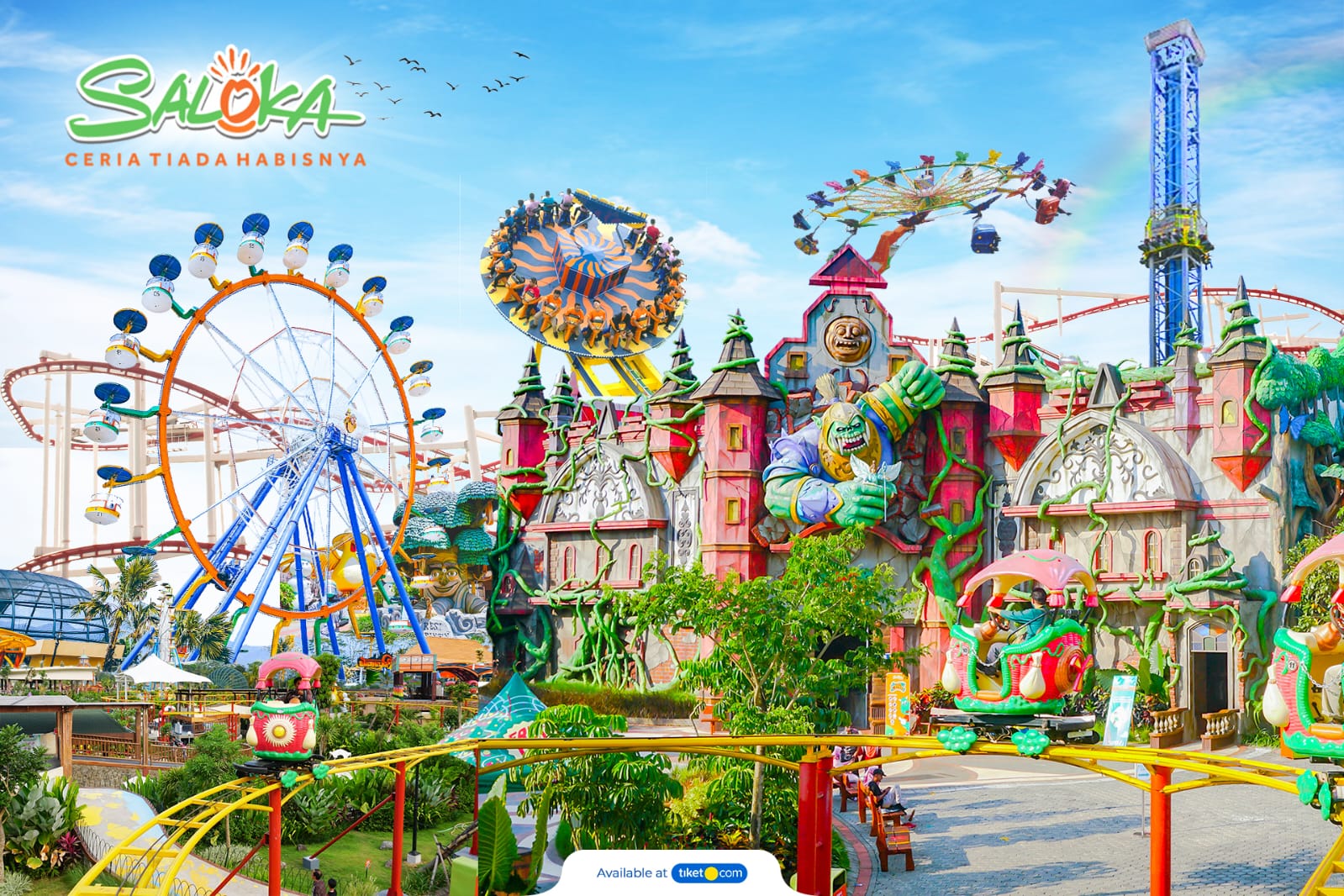 Saloka Theme Park Semarang.