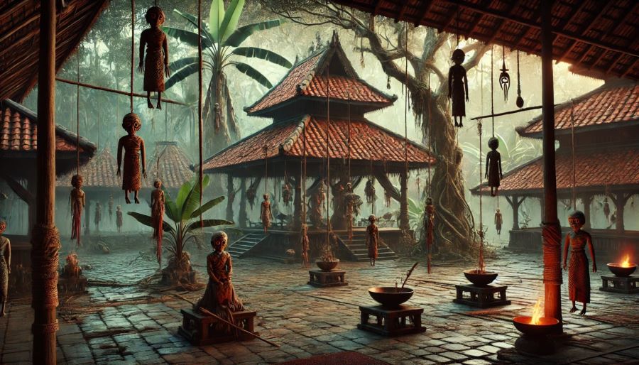 Ilustrasi museum santet di Cirebon.