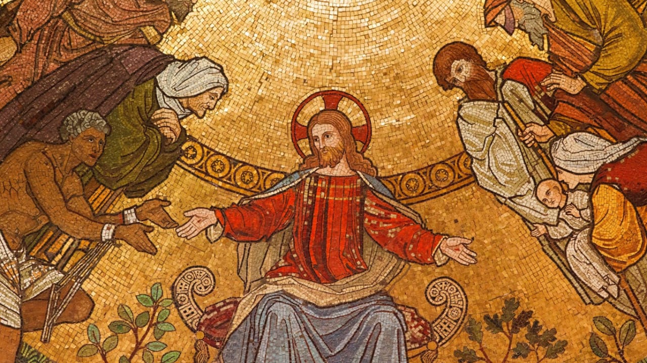 (Yesus Kristus dan umatnya, Canva)