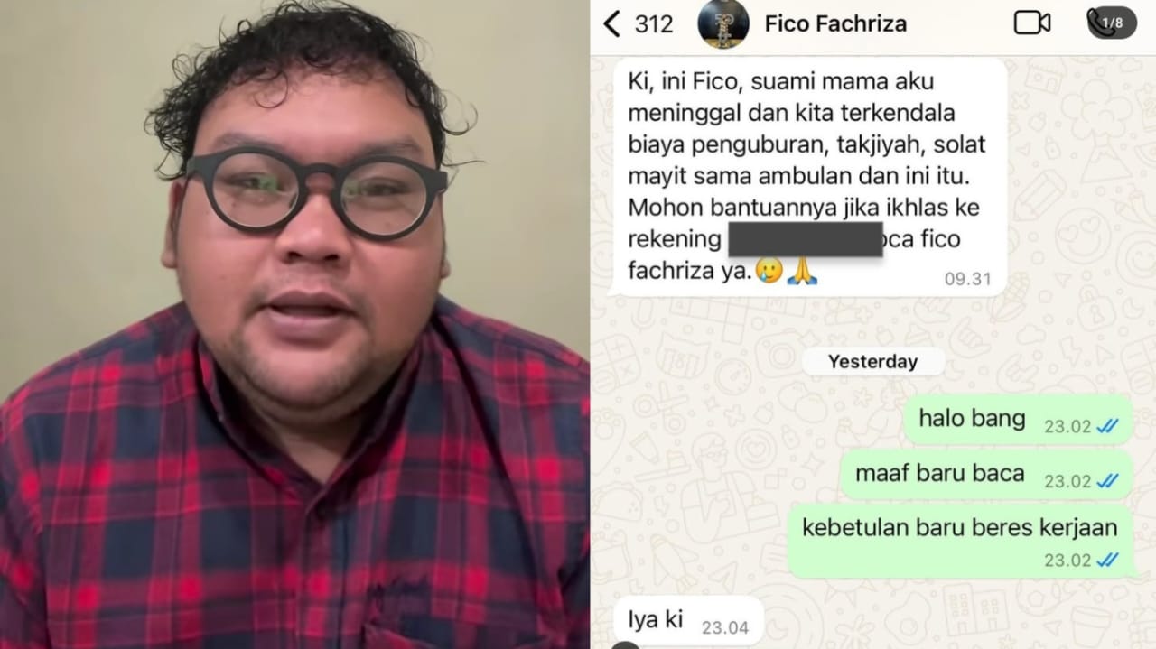 (klarifikasi dan bukti chat Teuku Rizky dengan Fico Fachriza)