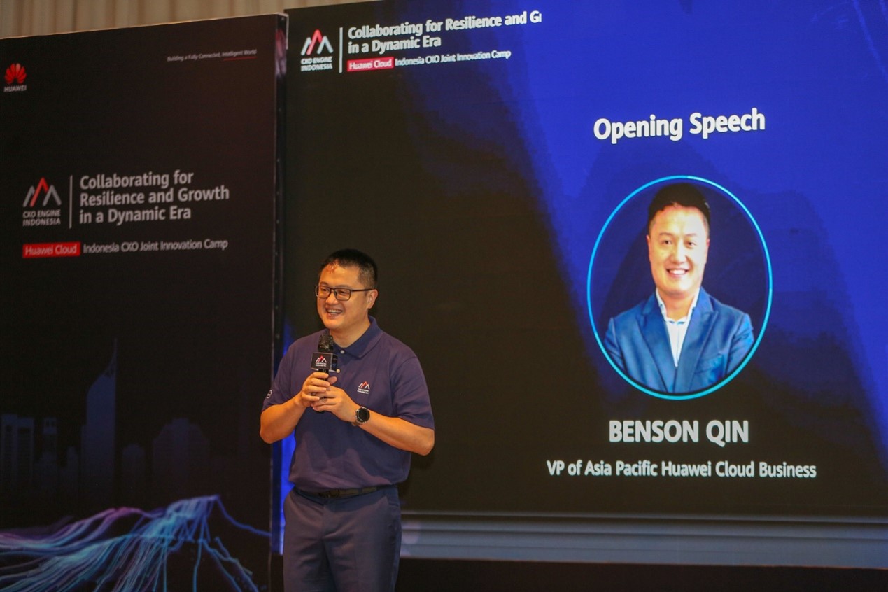VP of Asia Pasific Huawei Cloud Business Benson Qin