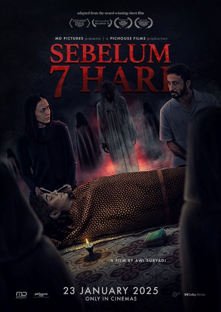 Ilustrasi poster film&nbsp;Sebelum Tujuh Hari.