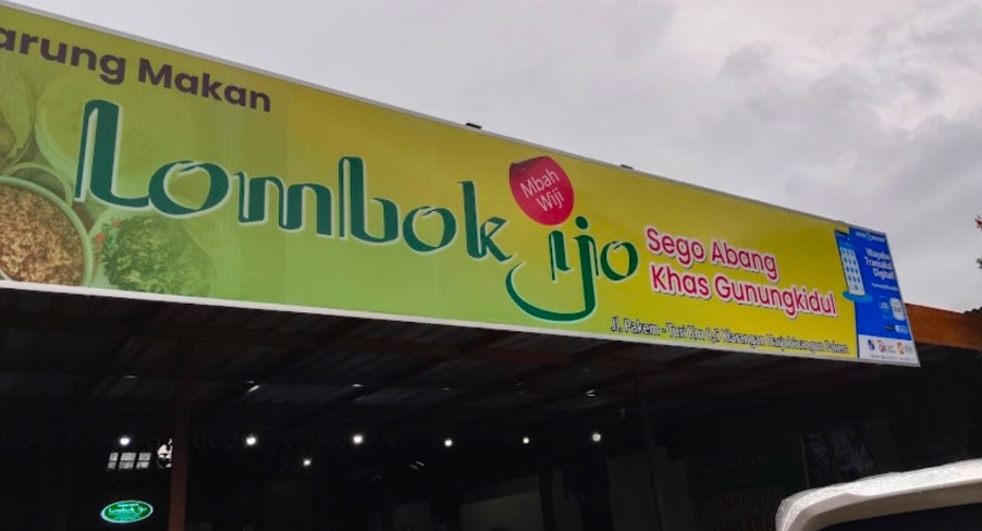 Warung makan lombok Ijo.