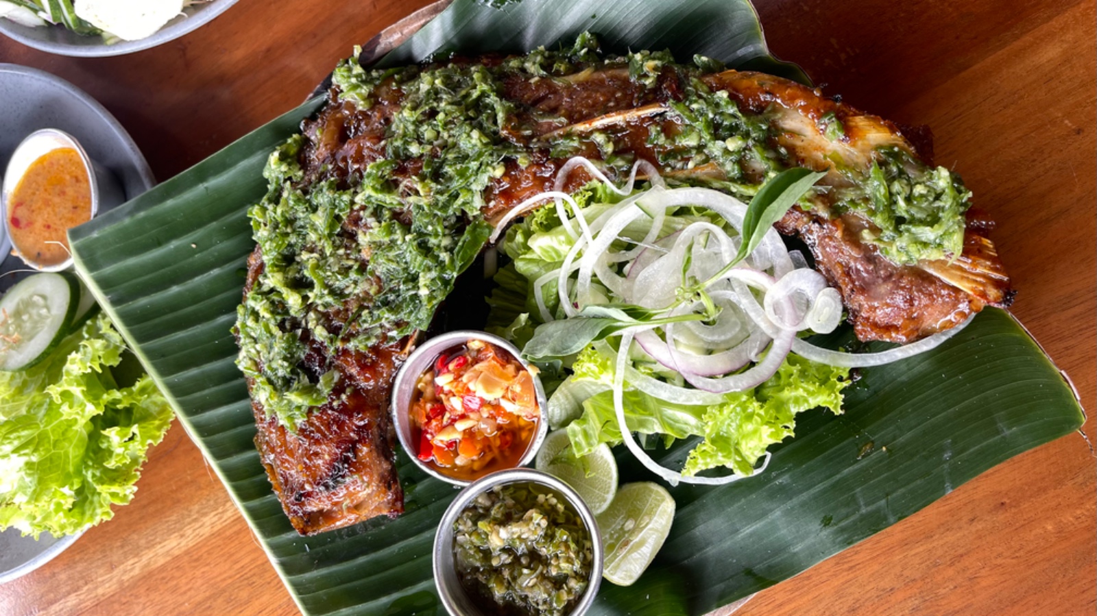 Satu porsi sajian Rahang tuna Bakar Rica di Pawon Tempuran (Dok.Pribadi Adinda Tyas)