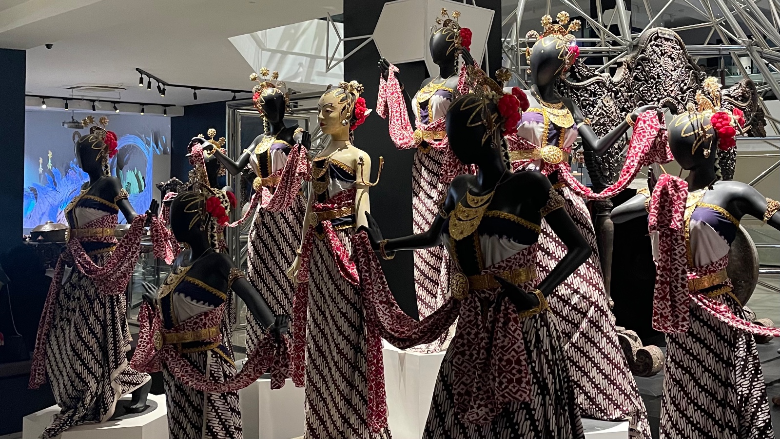 salah satu koleksi patung di Museum Sonobudoyo.  (Dok. Pribadi Adinda Tyas)