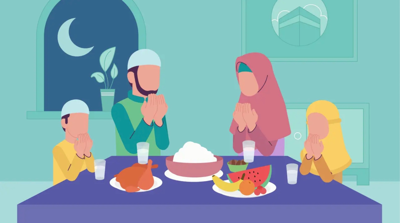 ilustrasi puasa ramadhan