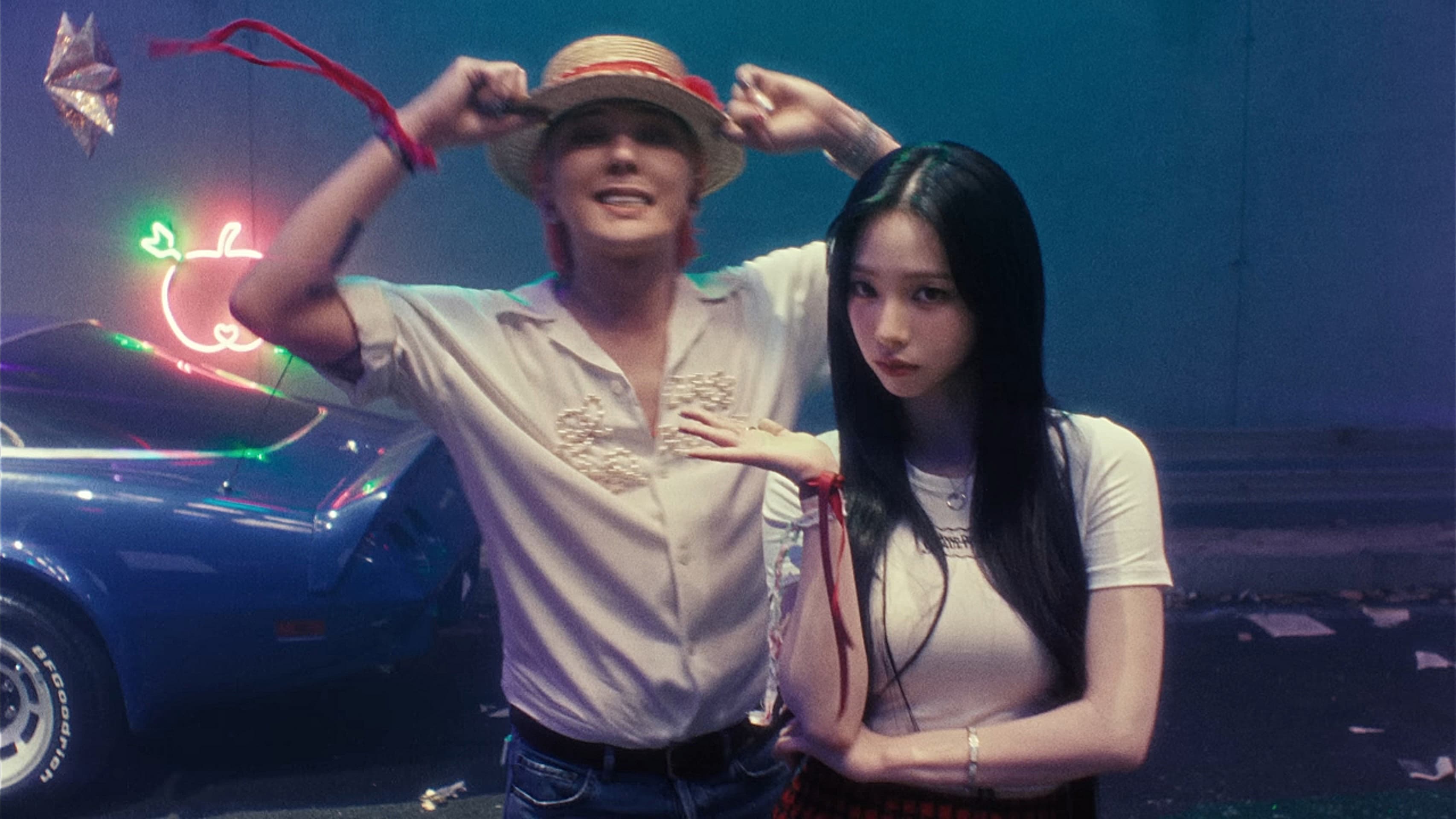 Kolaborasi legendaris antara G-Dragon dan Karina Aespa 2025. (Youtube: officialGDRAGON)
