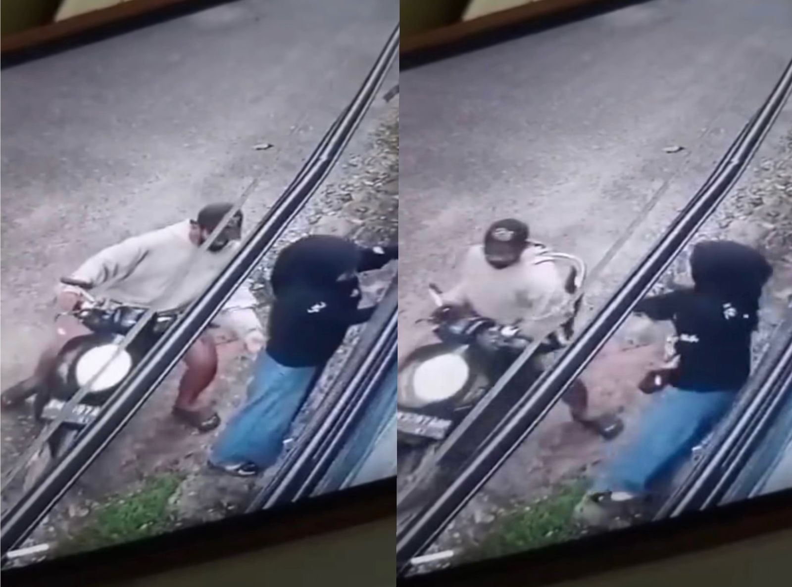 Seorang Pria yang Sedang Melakukan Peleceh*n terhadap Seorang Wanita. Foto: Tangkap Layar Akun Instagram @pkukini