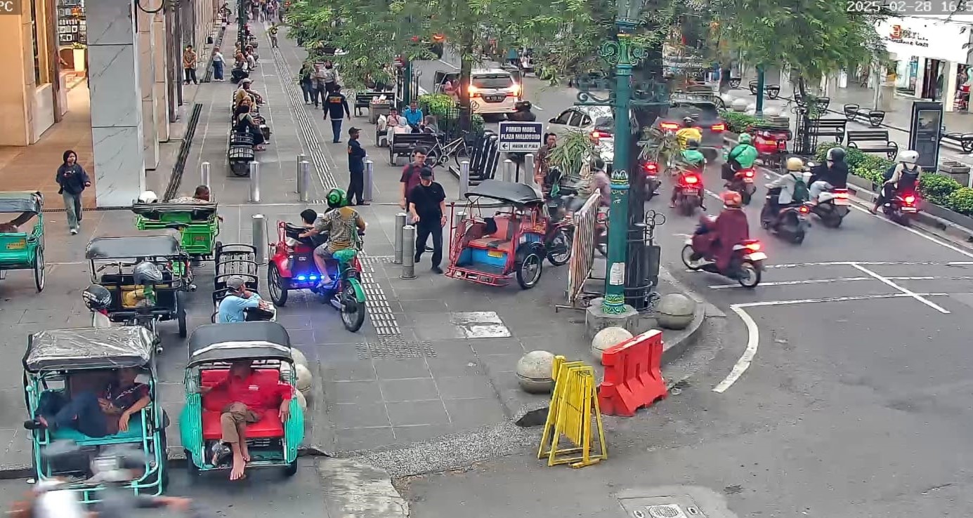 Suasana Malioboro Jogja.