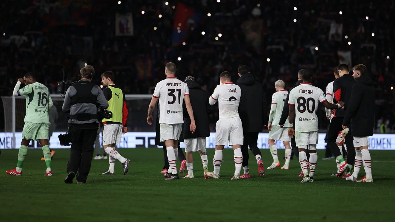 AC Milan harus menerima kekalahan.