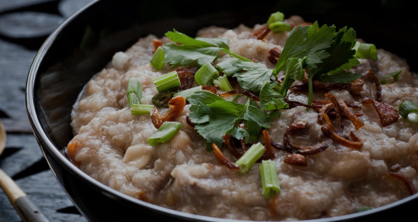 Ilustrasi Bubur Lambok. (sumber: Maggi.my)