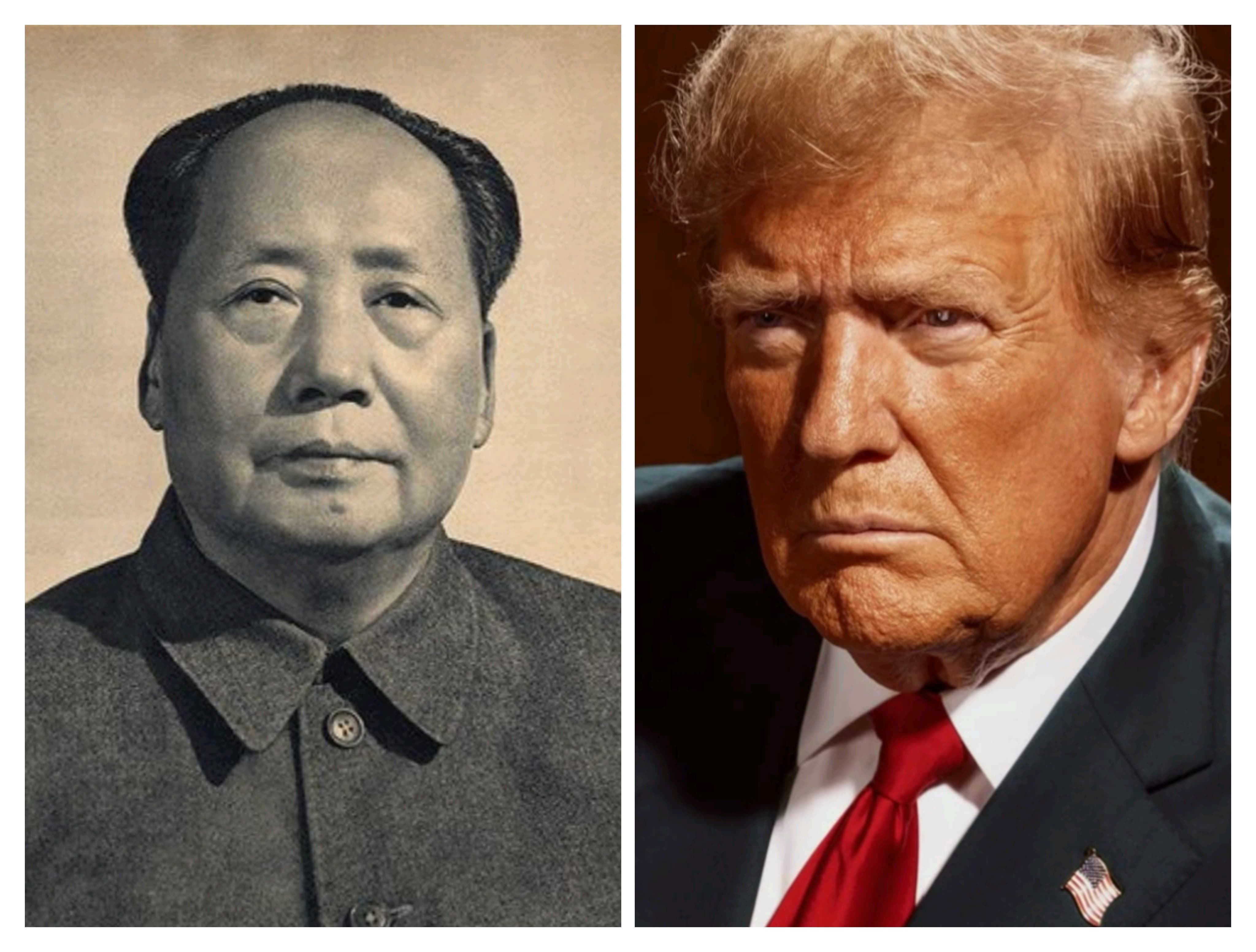 Mae Zedong dan Donald Trump