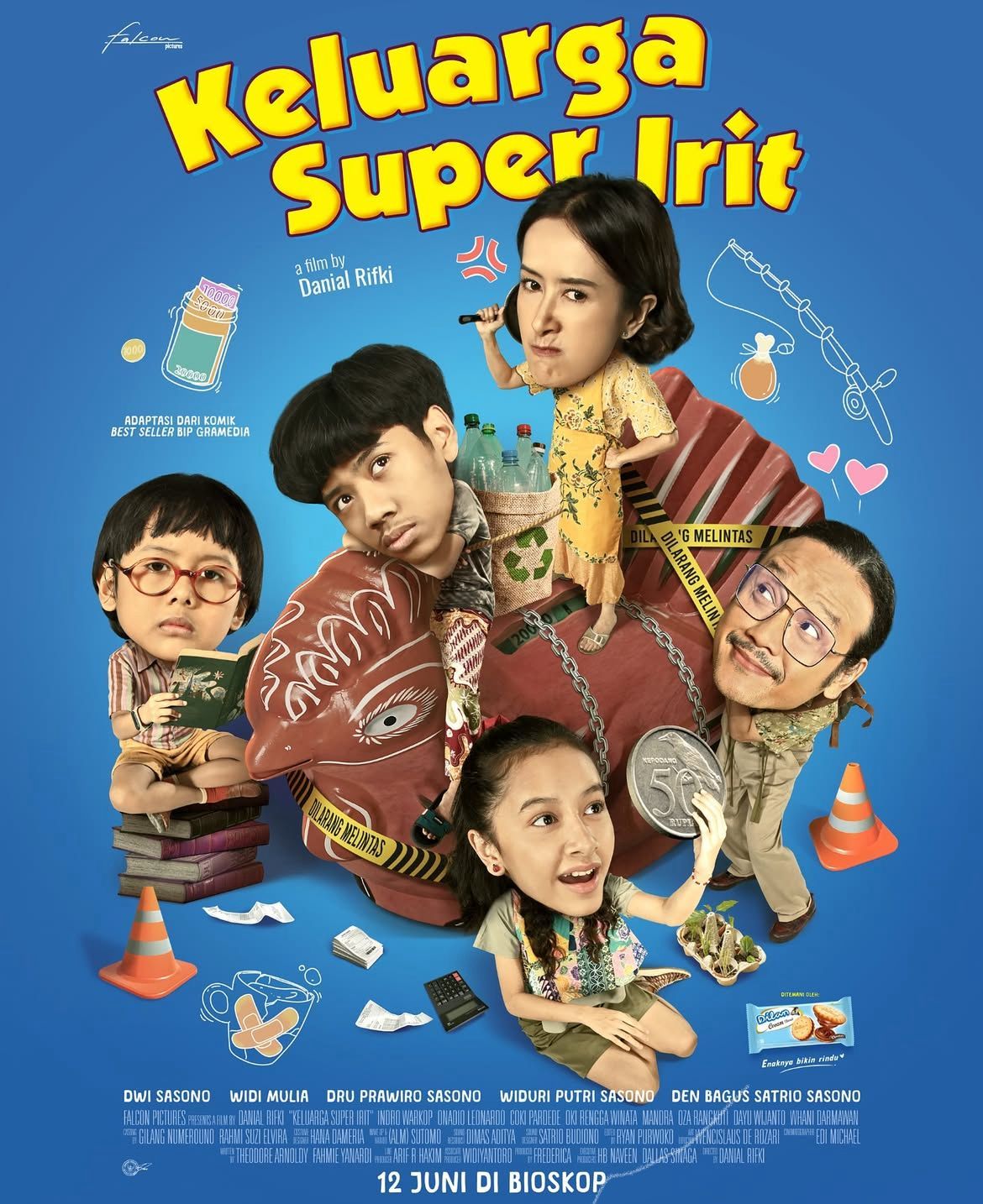 Film keluarga penuh warna: Keluarga Super Irit.