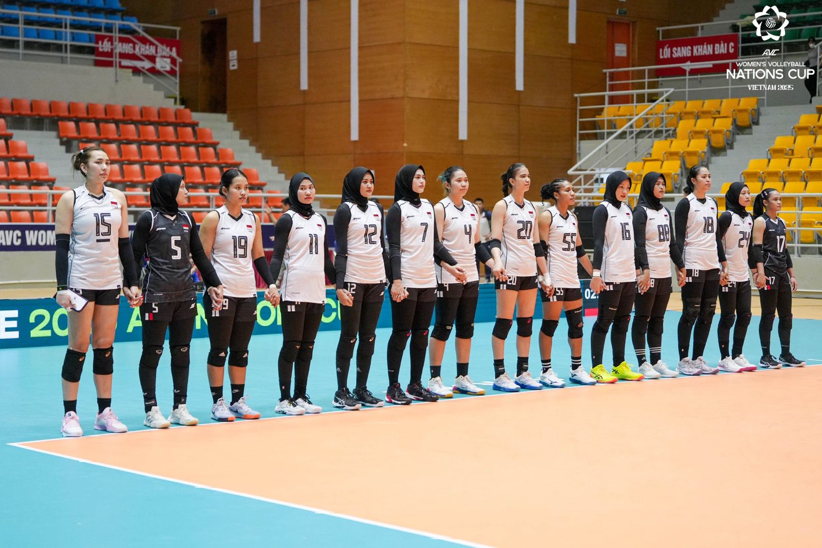 Timnas Voli Putri Indonesia.