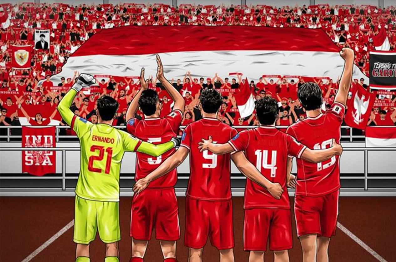 Sepak bola Indonesia.