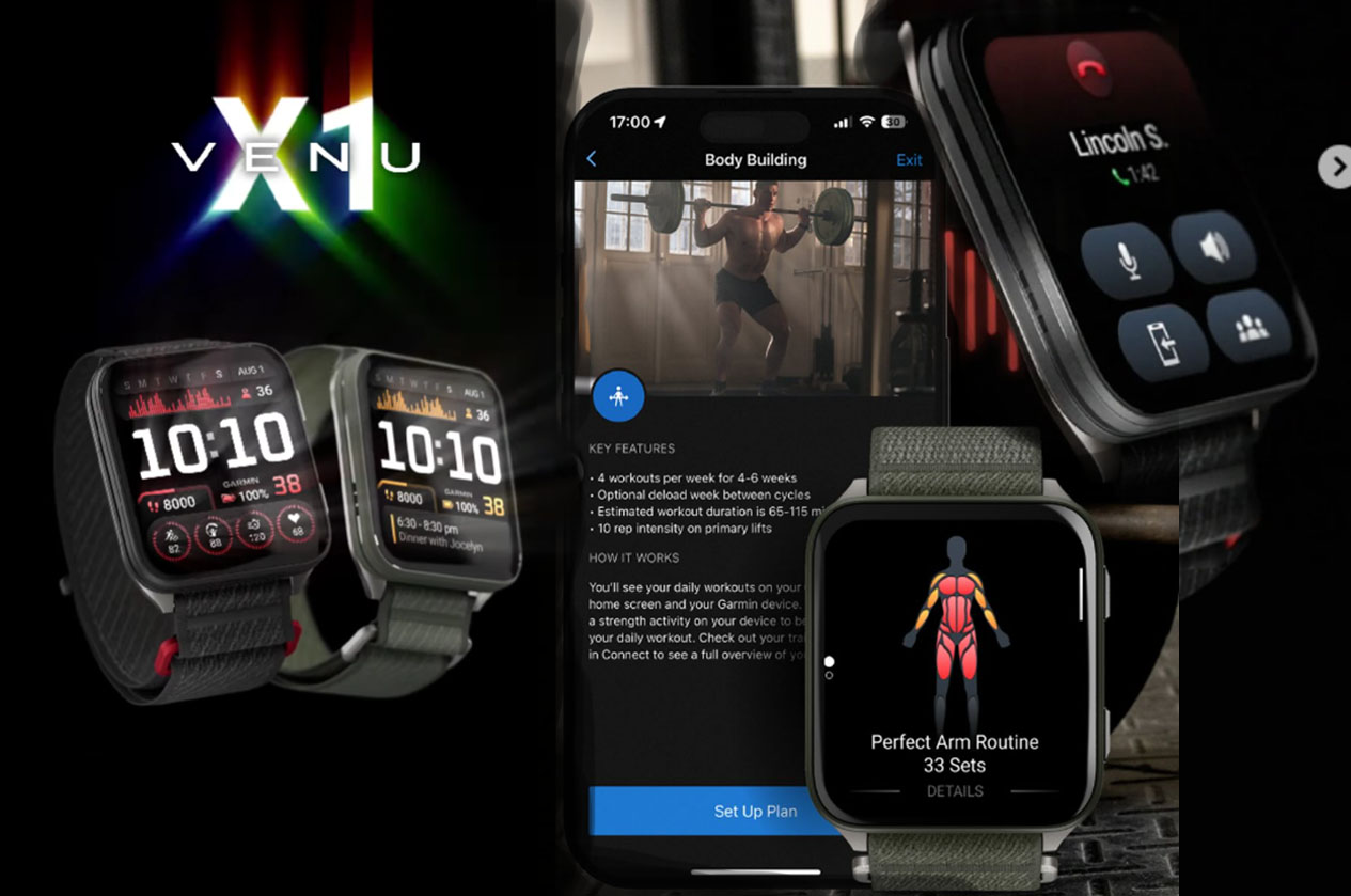 Venu X1, smartwatch terbaru dari Garmin.