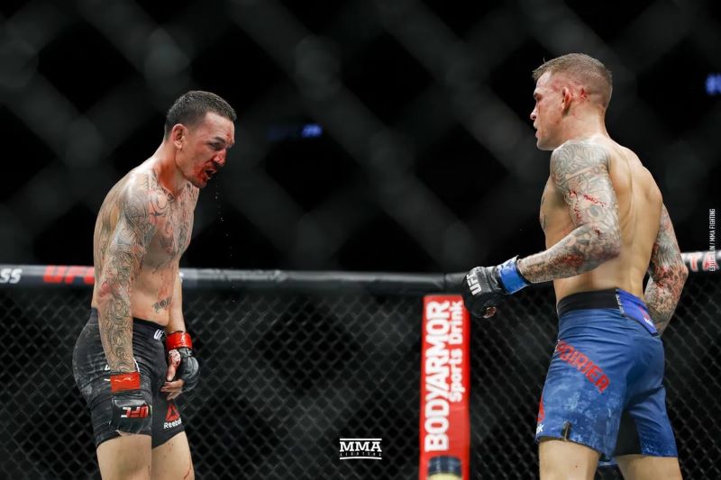 Pertarungan kedua Max Holloway dan Dustin Poirier di UFC 236, yang kembali dimenangkan Polrier.