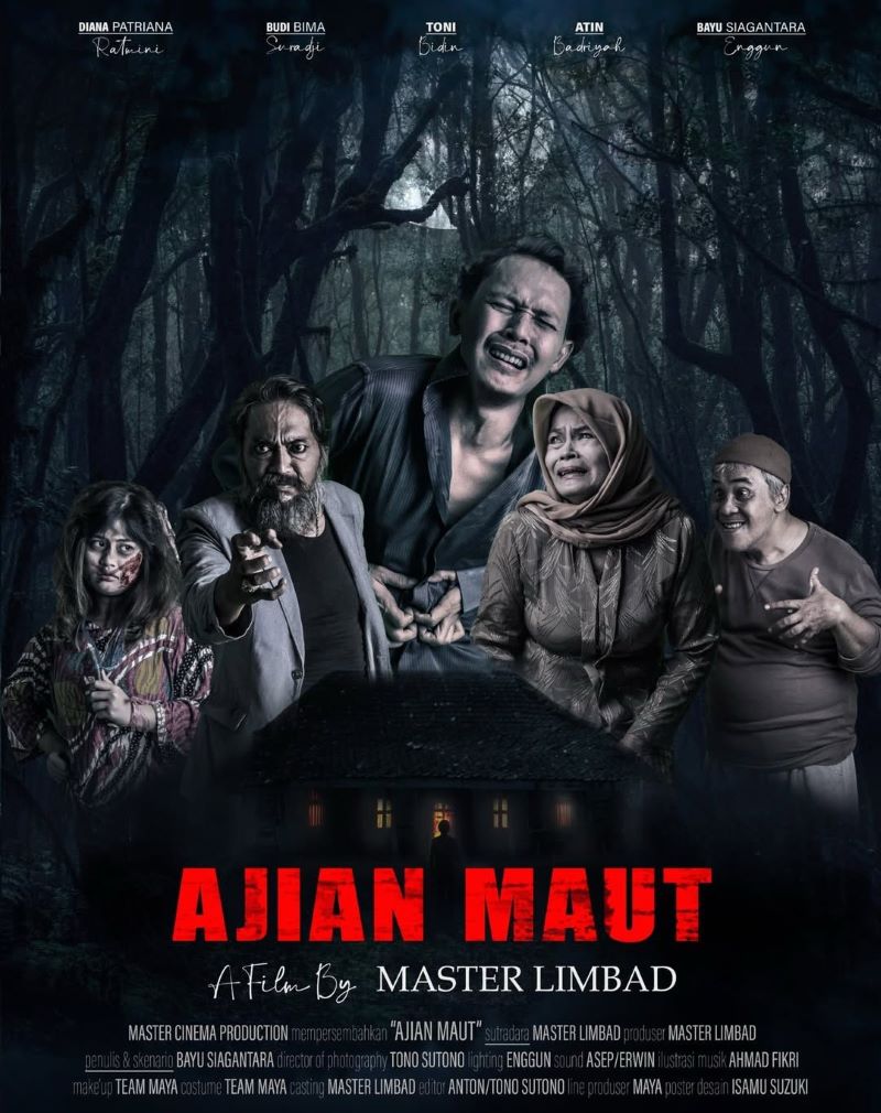 Film horor terbaru berjudul &ldquo;Ajian Maut&rdquo;, yang sekaligus menjadi debut sinematik Master Limbad sebagai sutradara dan kreator cerita.