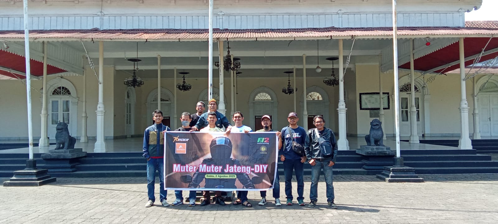 Muter-Muter DIY-Jateng, 76Riders Napak Tilas Perjuangan Pangeran Diponegoro
