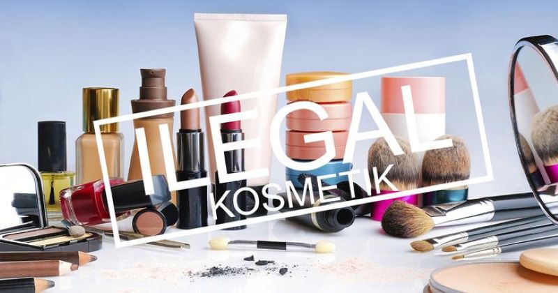 Ilustrasi Kosmetik Berbahaya.