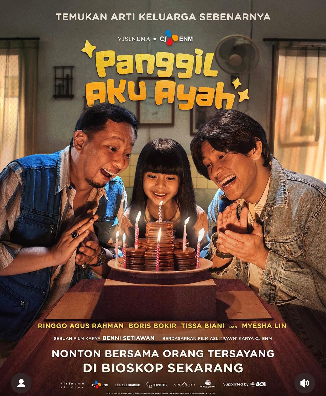 Ilustrasi film Panggil Aku Ayah.