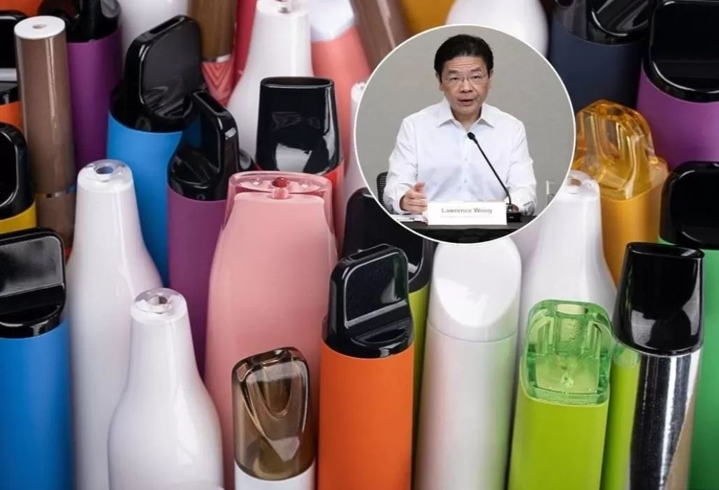 PM Singapura, Lawrence Wong resmi larang penggunaan dan peredaran vape.