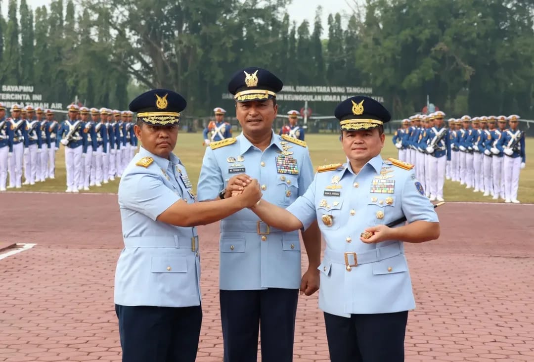 Sertijab Gubernur AAU Yogyakarta, (22/08/2025), di Akademi Angkatan Udara Yogyakarta.