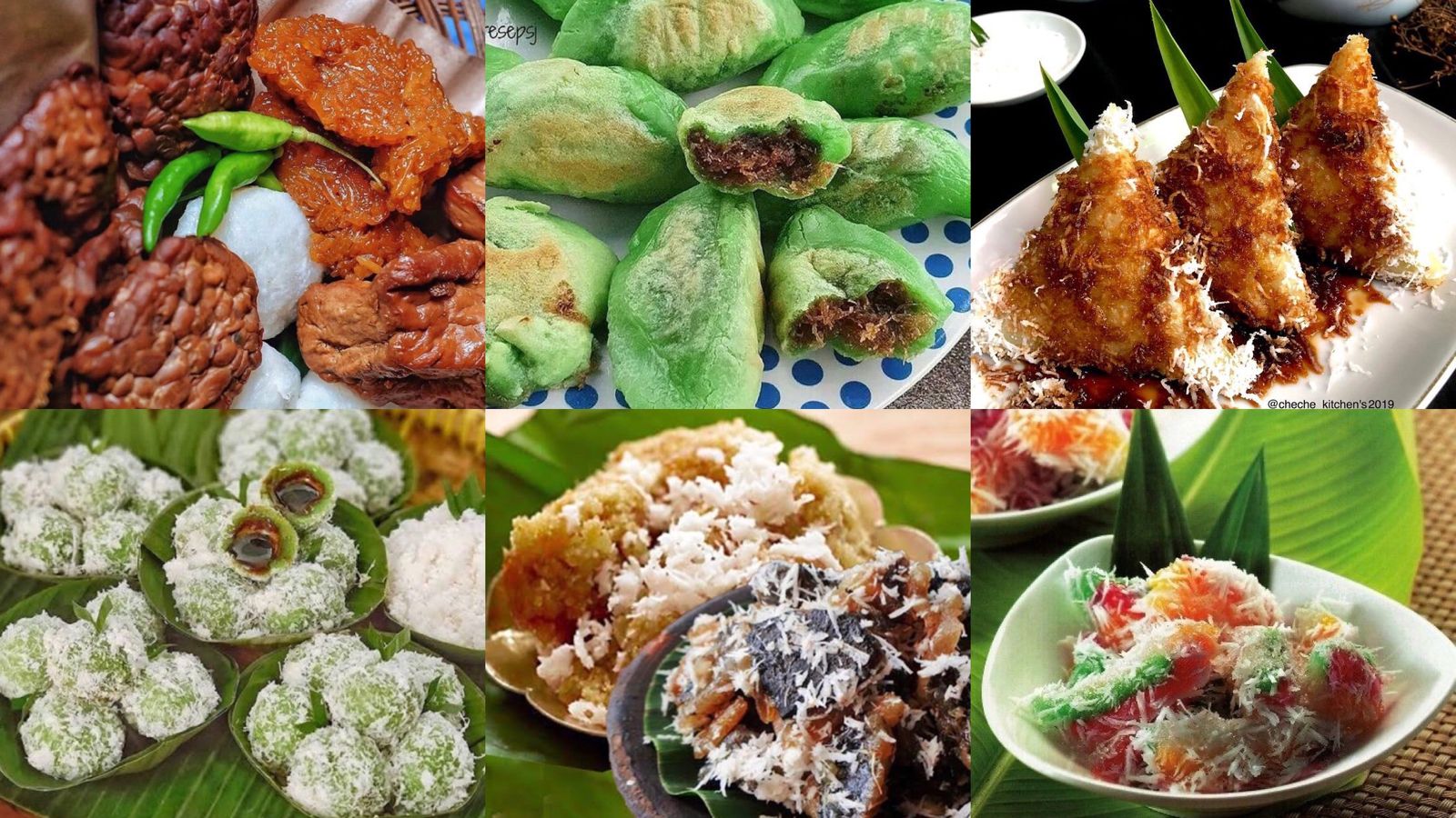 Jajanan pasar khas Yogyakarta.