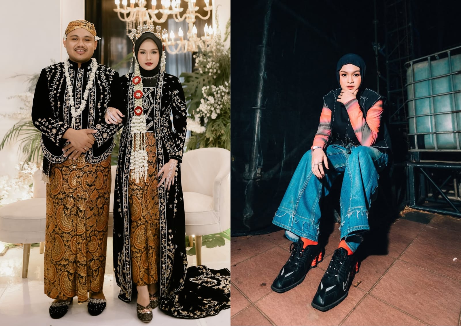 Salma Salsabil umumkan nama anak pertamanya berjenis kelamin laki-laki di atas panggung festival Pestapora 2025 pada Sabtu (6/9/2025).